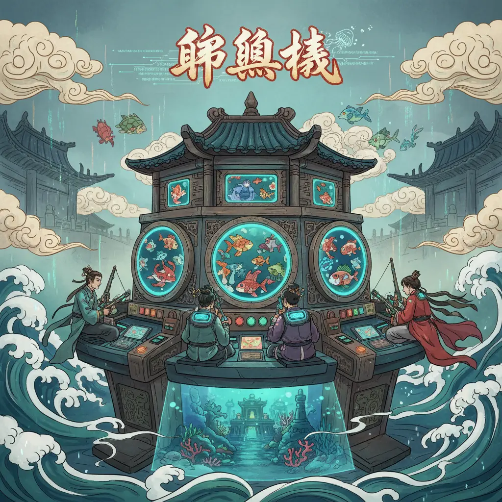 捕魚機 - 大型打魚遊戲機