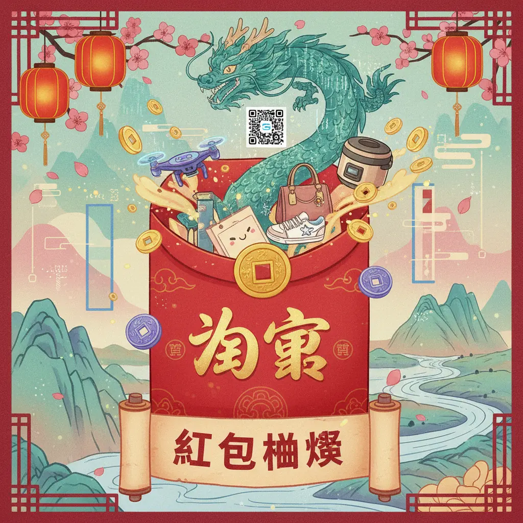 紅包抽獎 - 淘寶