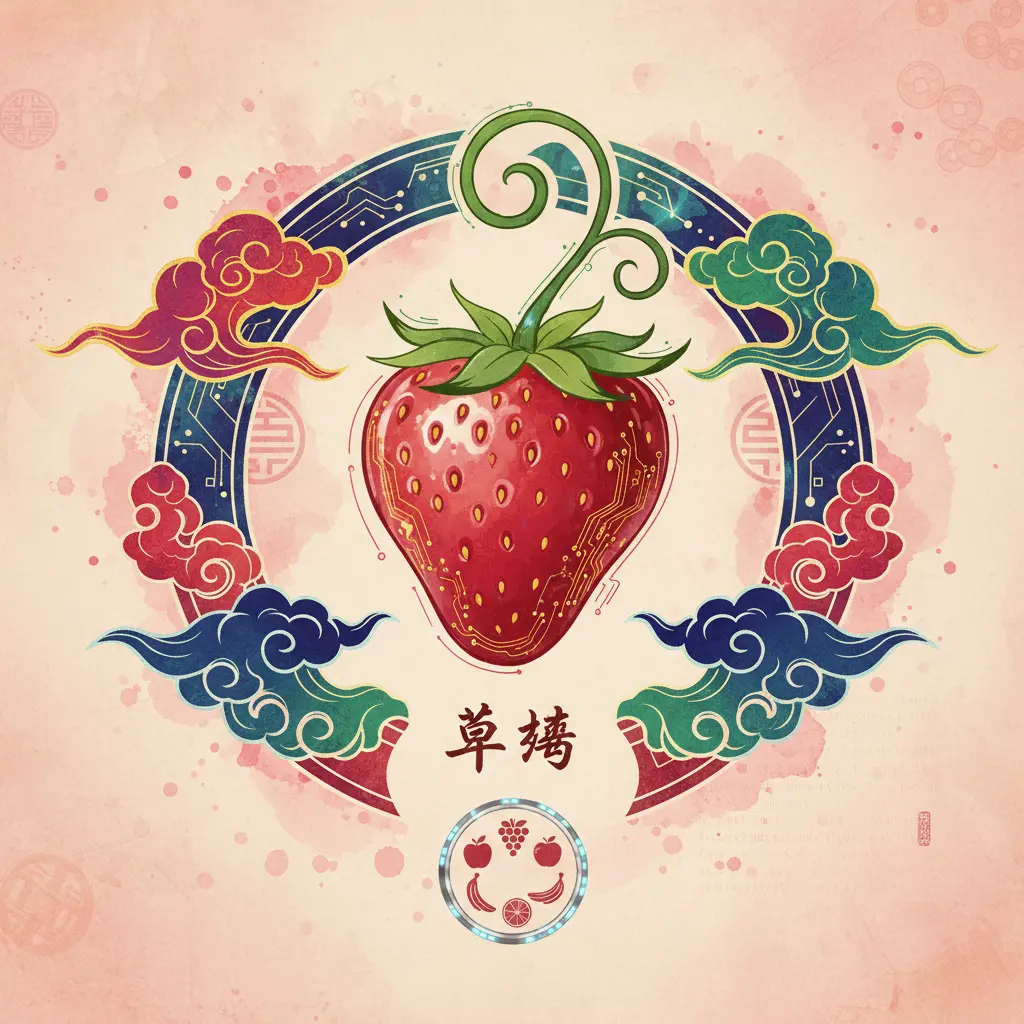 水果符號 - 草莓